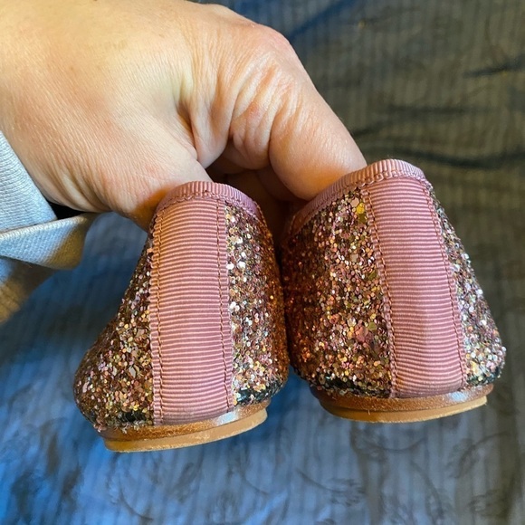 Kate Spade New York glitter ballet flats in lavender 7.5 - Picture 6 of 9